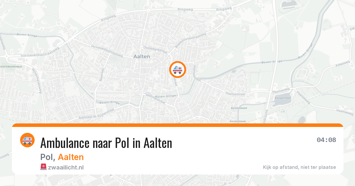 Ambulance naar Pol in Aalten — 31 jul 2026