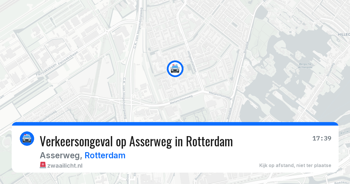Verkeersongeval op Asserweg in Rotterdam — 22 mei 2026