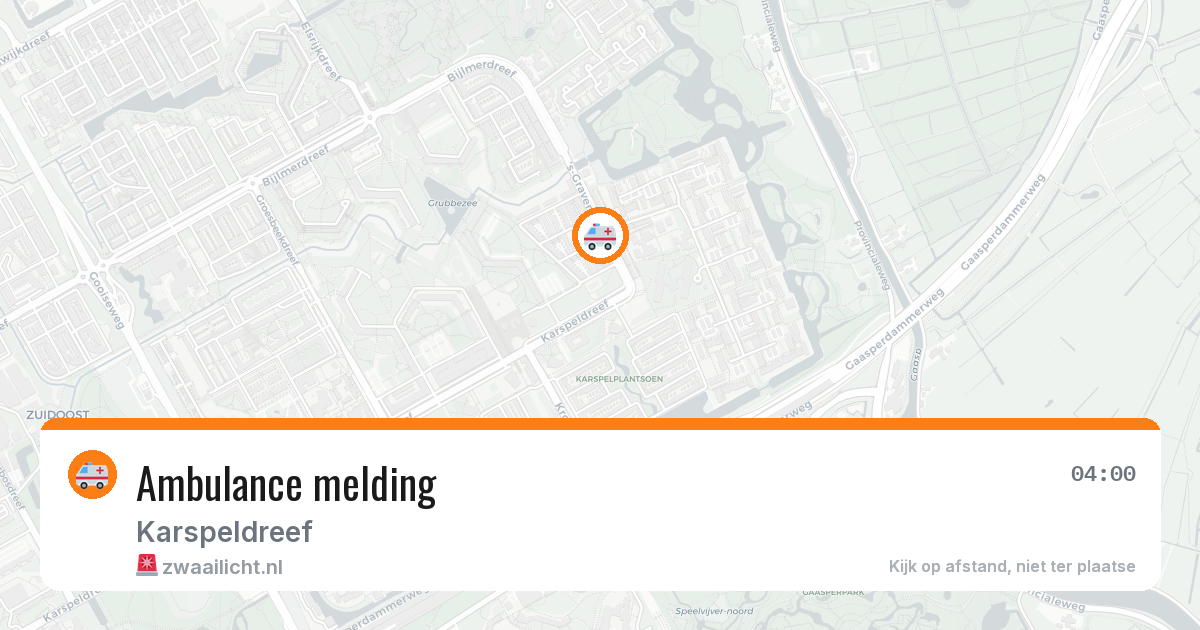 Ambulance melding — 24 jun 2026