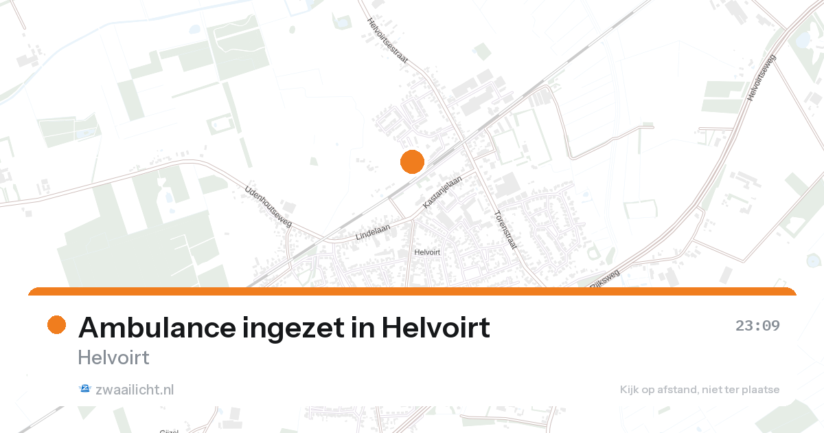 Ambulance ingezet in Helvoirt — 31 jan 2026
