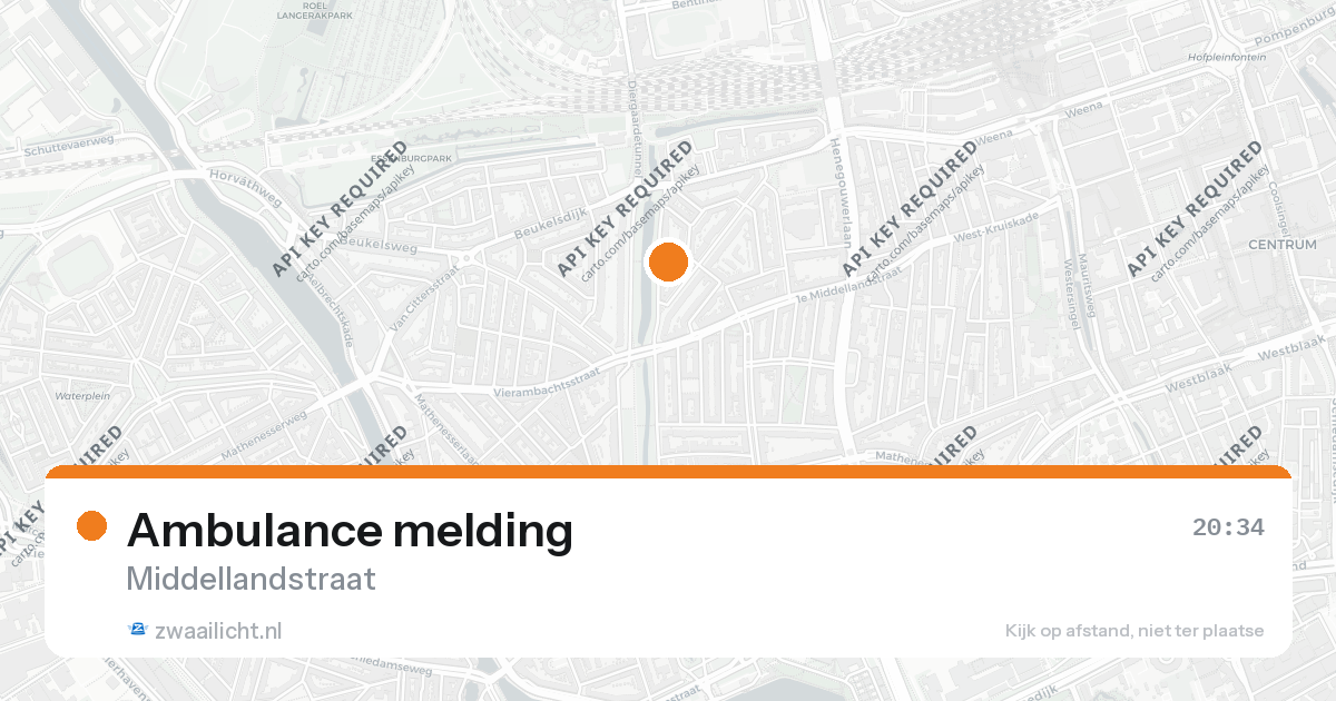 Ambulance melding — 28 feb 2026