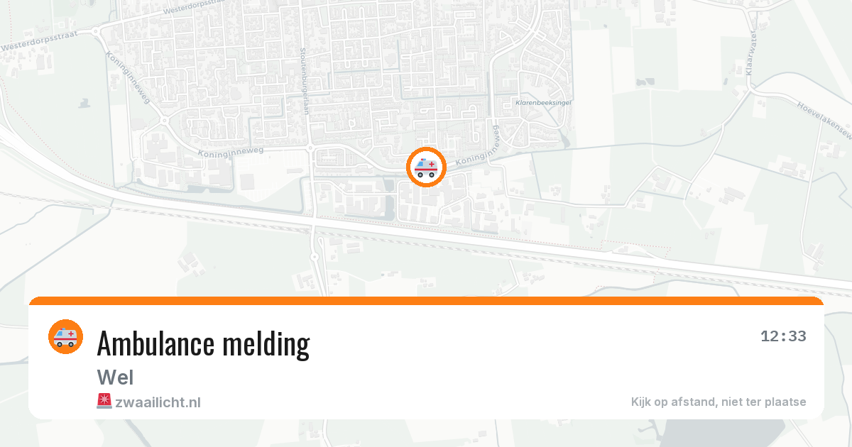 Ambulance melding — 2 jul 2026