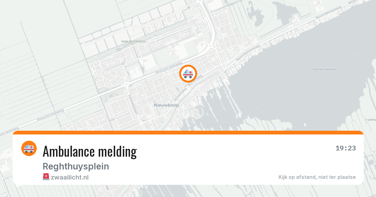 Ambulance melding — 25 jun 2026