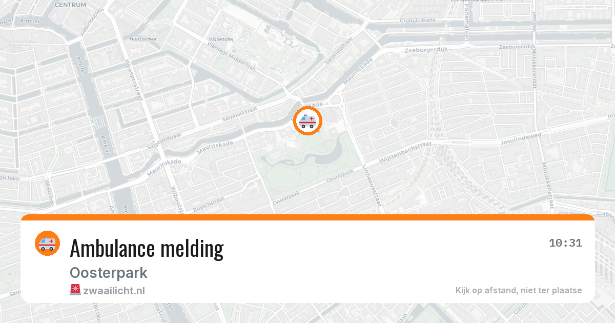 Ambulance melding — 15 jun 2026