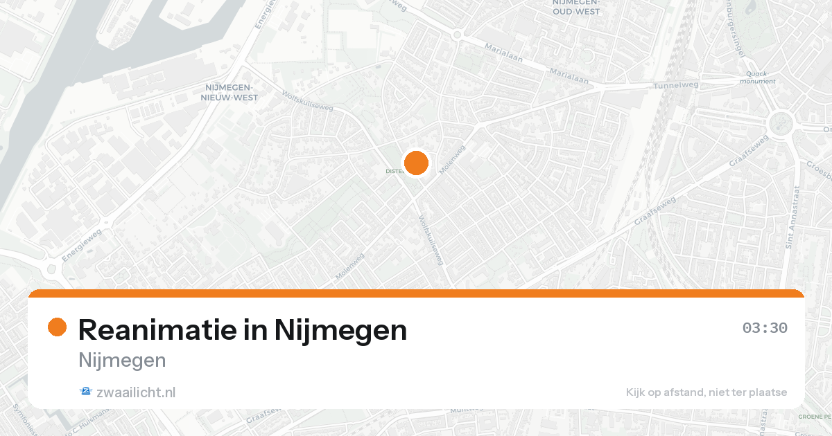 Reanimatie in Nijmegen — 20 aug 2026