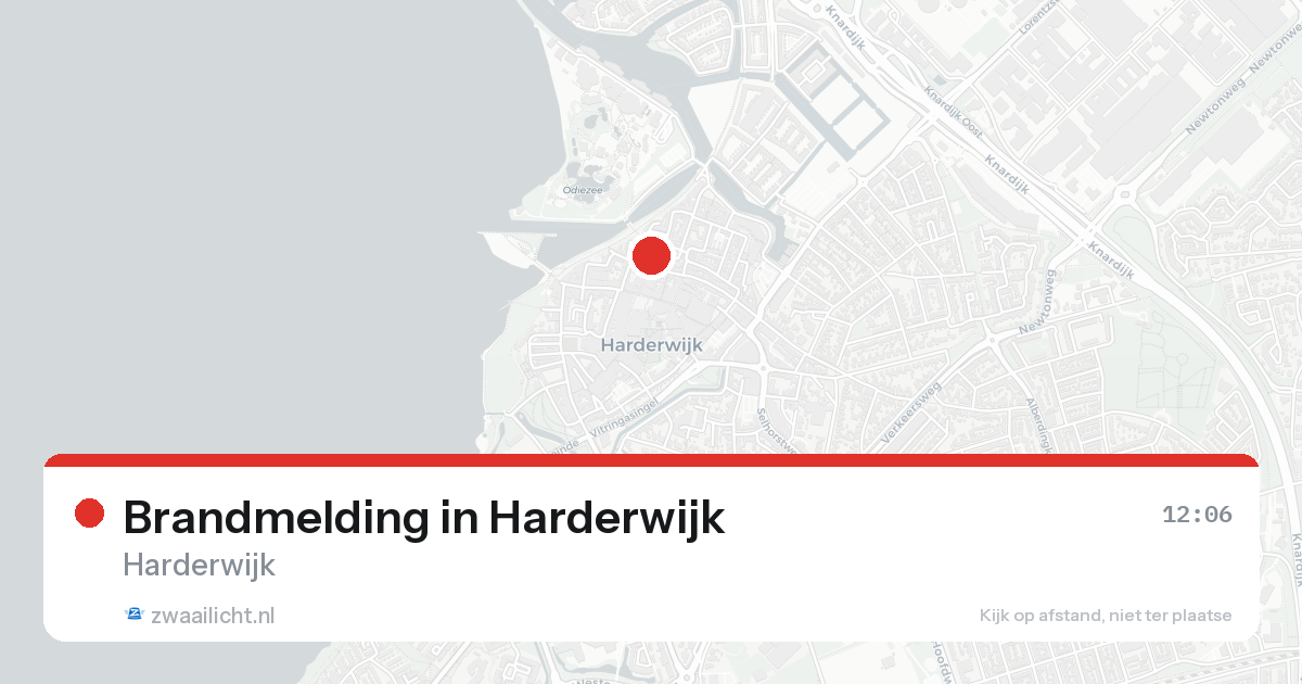 Brandmelding in Harderwijk — 6 jun 2026