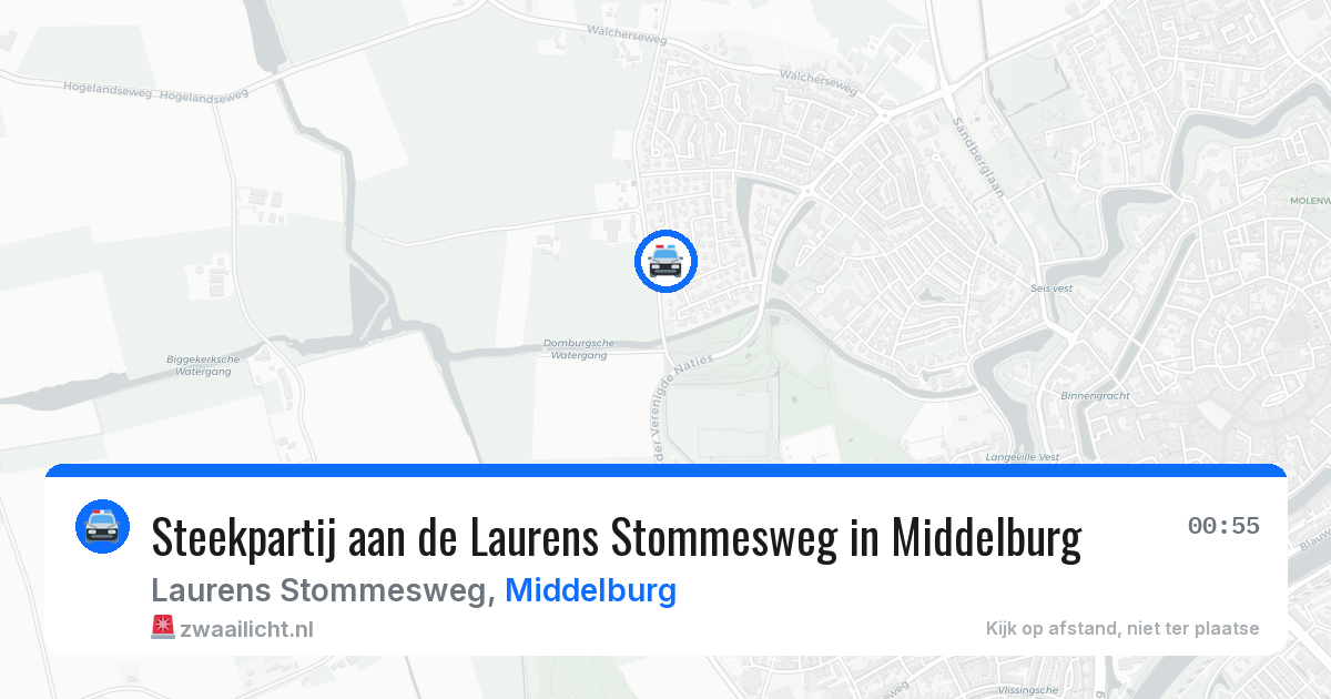 Steekpartij aan de Laurens Stommesweg in Middelburg — 2 mei 2026