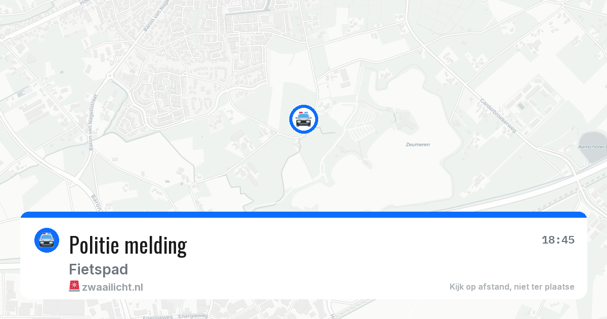 Politie melding — 7 jun 2026