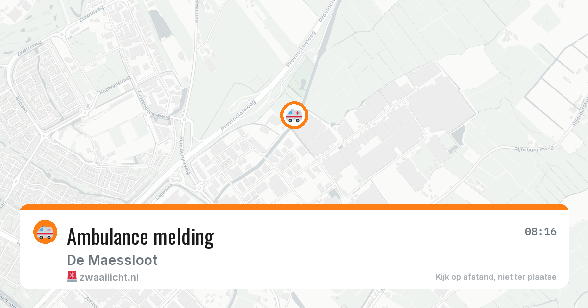 Ambulance melding — 19 jun 2026