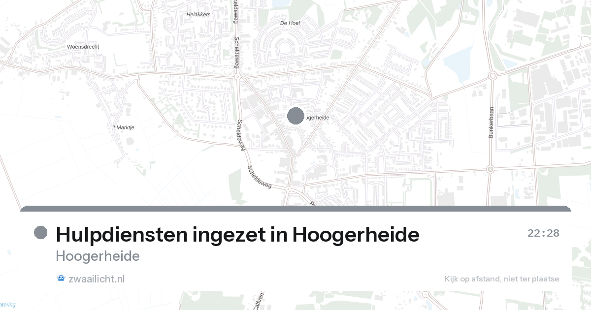 Hulpdiensten ingezet in Hoogerheide — 31 jan 2026 | 🚨 Zwaailicht.nl