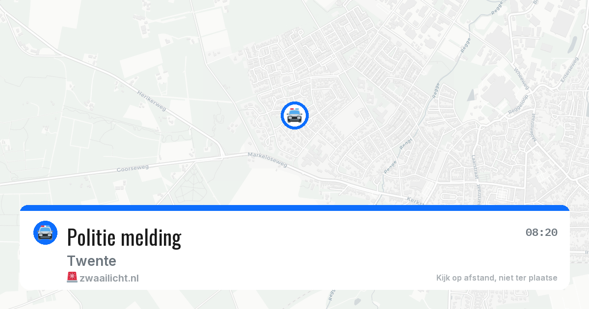 Politie melding — 30 jul 2026