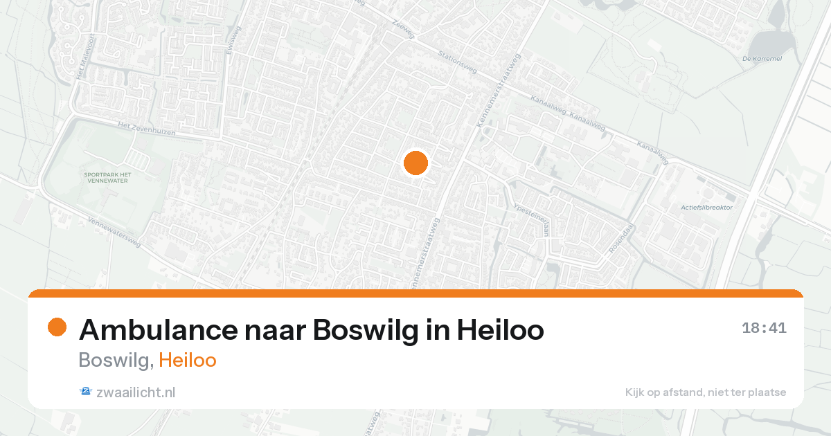 Ambulance naar Boswilg in Heiloo — 31 jan 2026