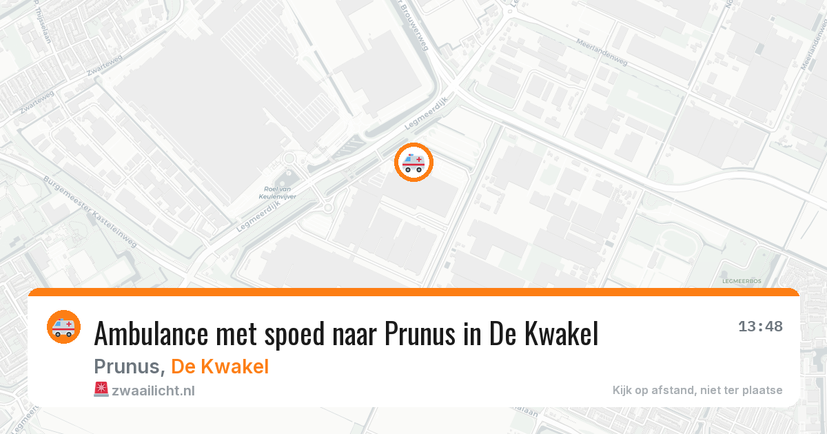 Ambulance met spoed naar Prunus in De Kwakel — 8 feb 2026