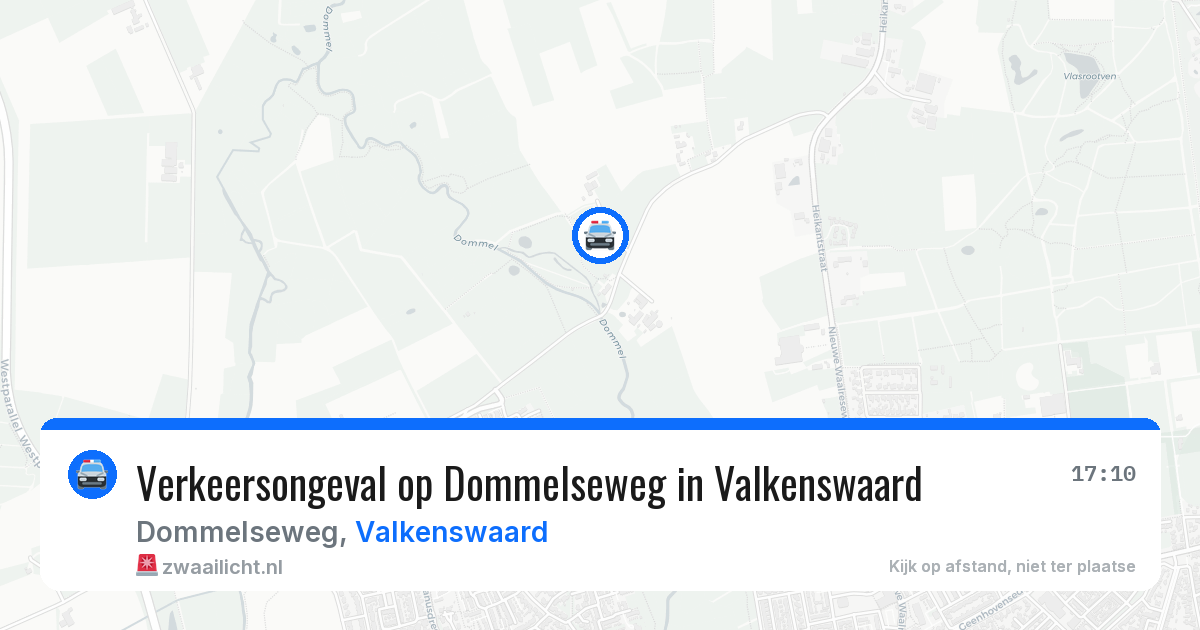 Verkeersongeval op Dommelseweg in Valkenswaard — 31 mei 2026