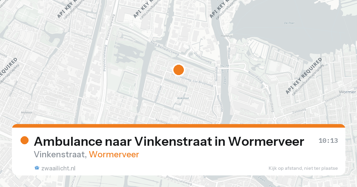 Ambulance naar Vinkenstraat in Wormerveer — 26 feb 2026
