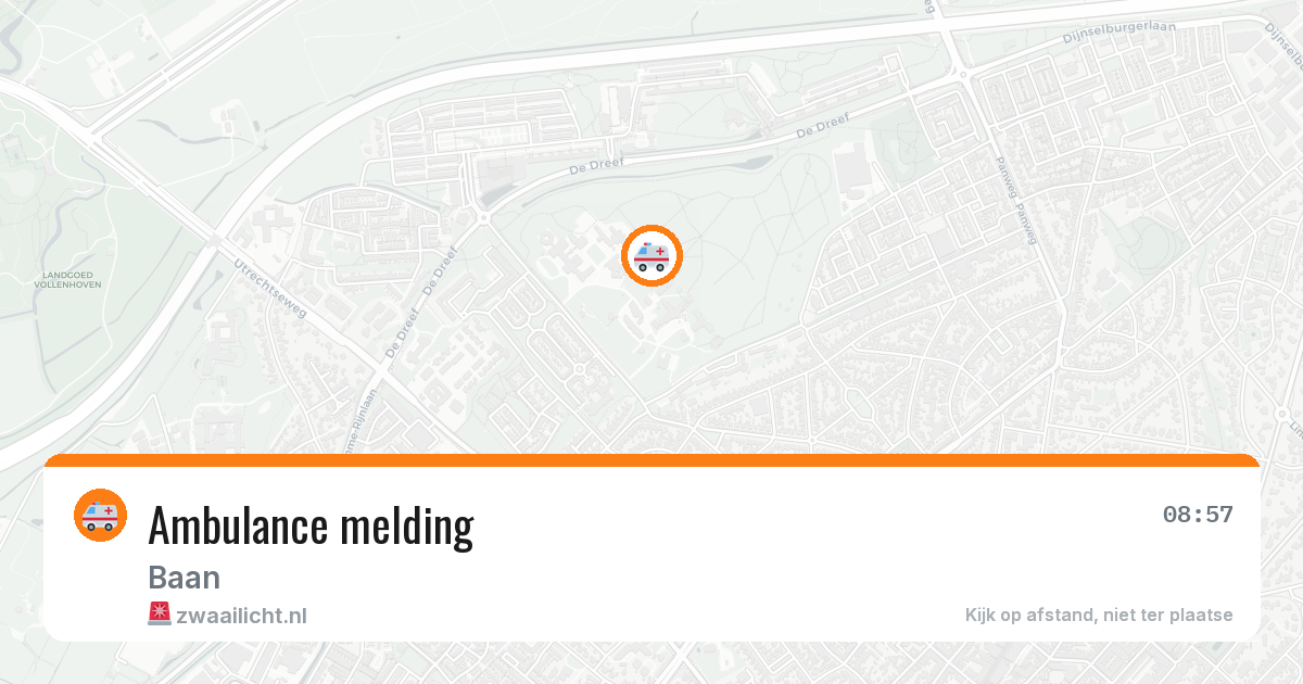 Ambulance melding — 14 apr 2026