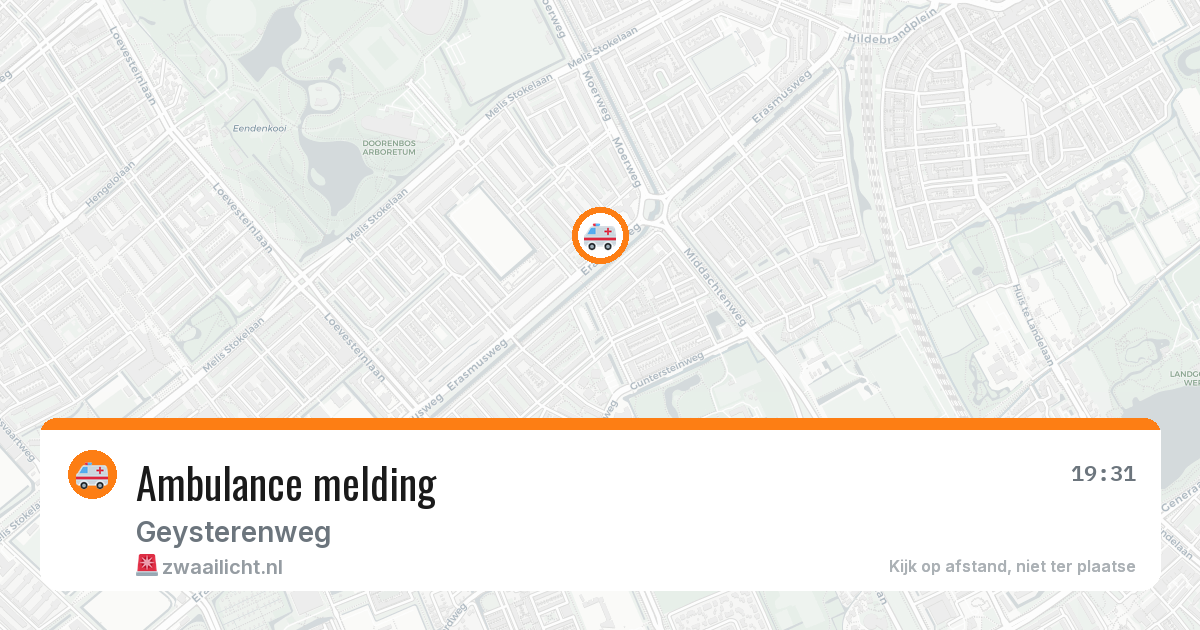 Ambulance melding — 5 jul 2026