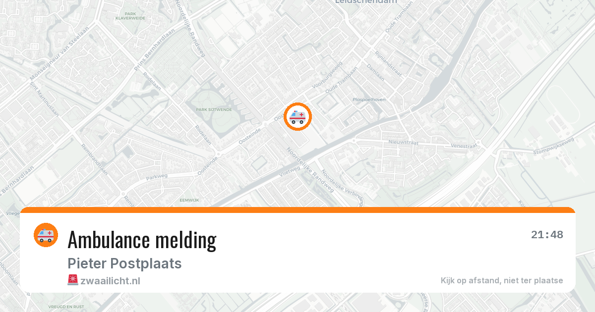 Ambulance melding — 22 jun 2026