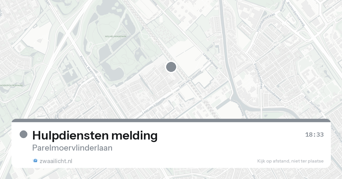 Hulpdiensten melding — 30 jan 2026