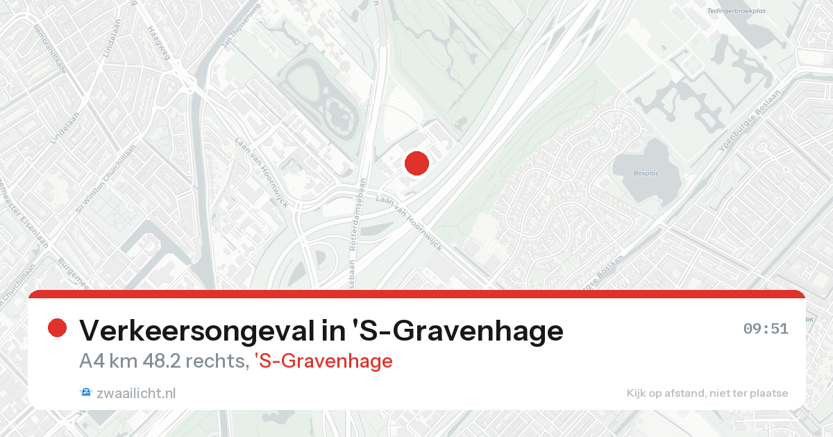 Verkeersongeval in 'S-Gravenhage — 25 aug 2026