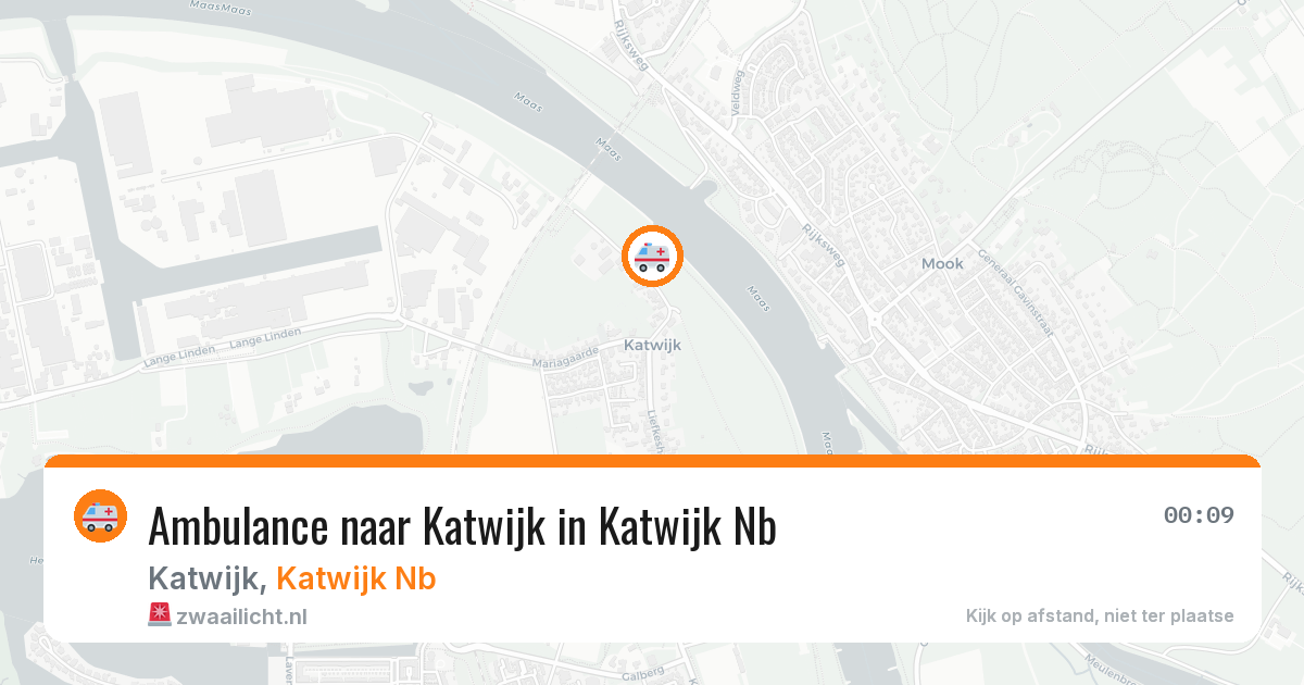 Ambulance naar Katwijk in Katwijk Nb — 3 jul 2026