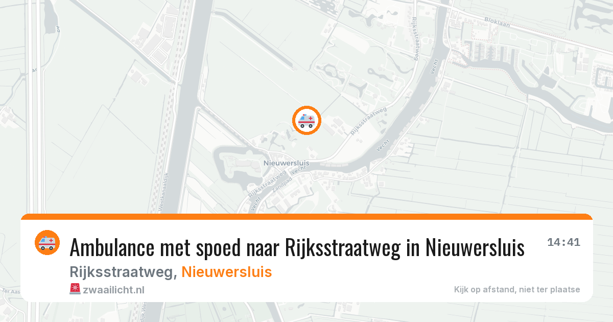 Ambulance met spoed naar Rijksstraatweg in Nieuwersluis — 4 mrt 2026