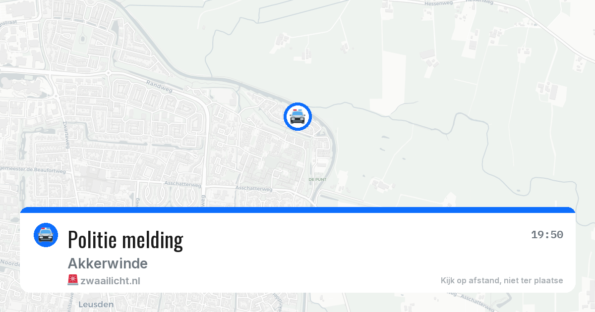 Politie melding — 23 mei 2026