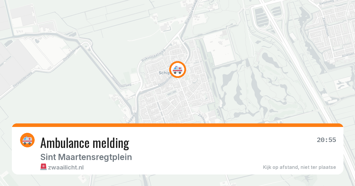 Ambulance melding — 26 apr 2026