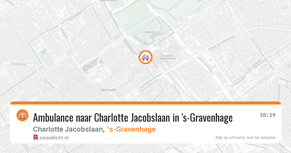 Ambulance naar Charlotte Jacobslaan in 's-Gravenhage — 29 jan 2026