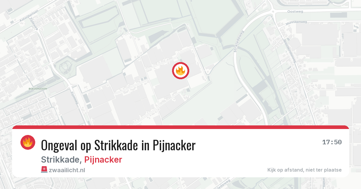 Ongeval op Strikkade in Pijnacker — 4 jun 2026
