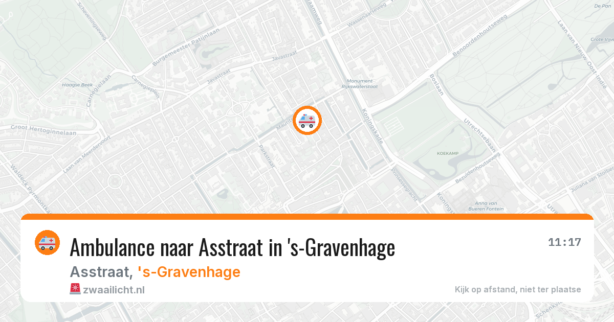 Ambulance naar Asstraat in 's-Gravenhage — 2 apr 2026