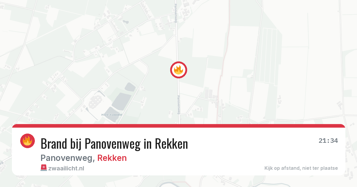 Brand bij Panovenweg in Rekken — 11 mrt 2026