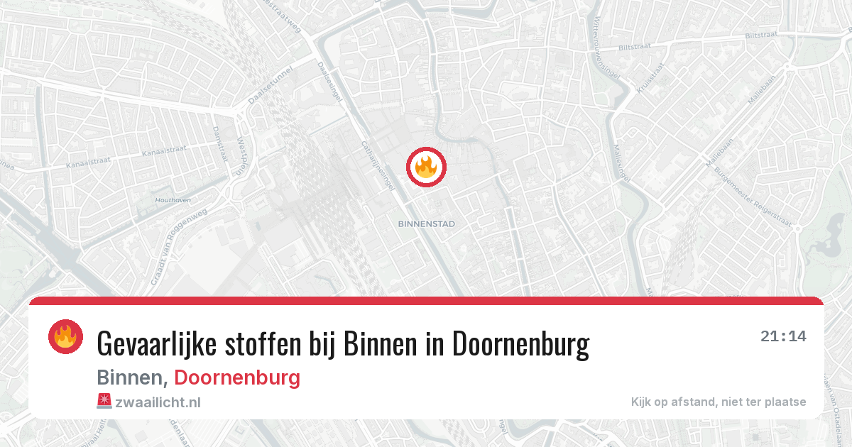 Gevaarlijke stoffen bij Binnen in Doornenburg — 4 feb 2026