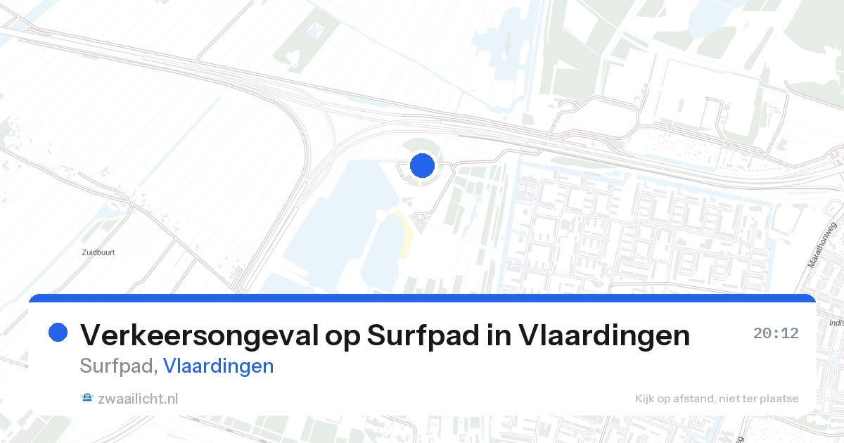 Verkeersongeval op Surfpad in Vlaardingen — 17 apr 2026