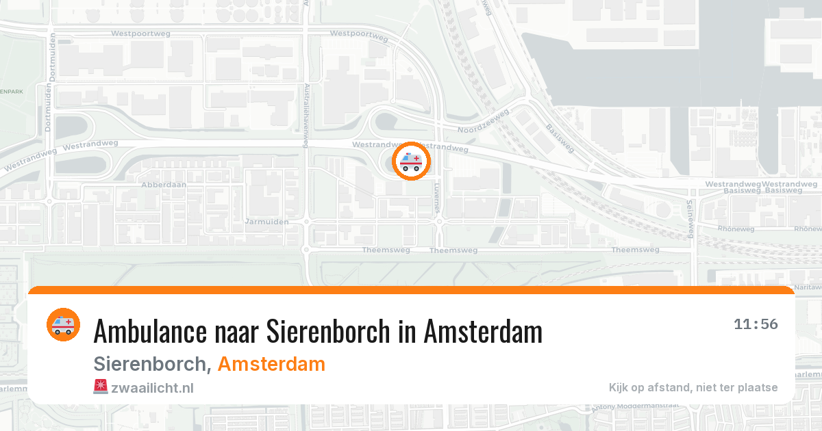 Ambulance naar Sierenborch in Amsterdam — 7 apr 2026
