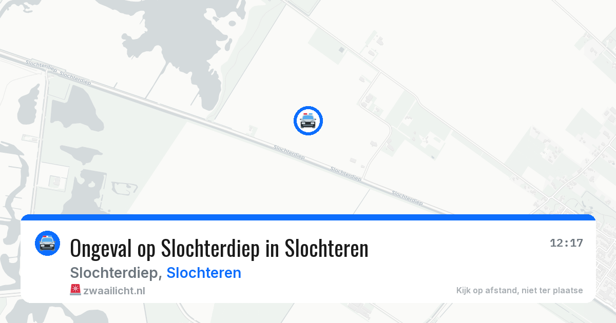 Ongeval op Slochterdiep in Slochteren — 23 jun 2026