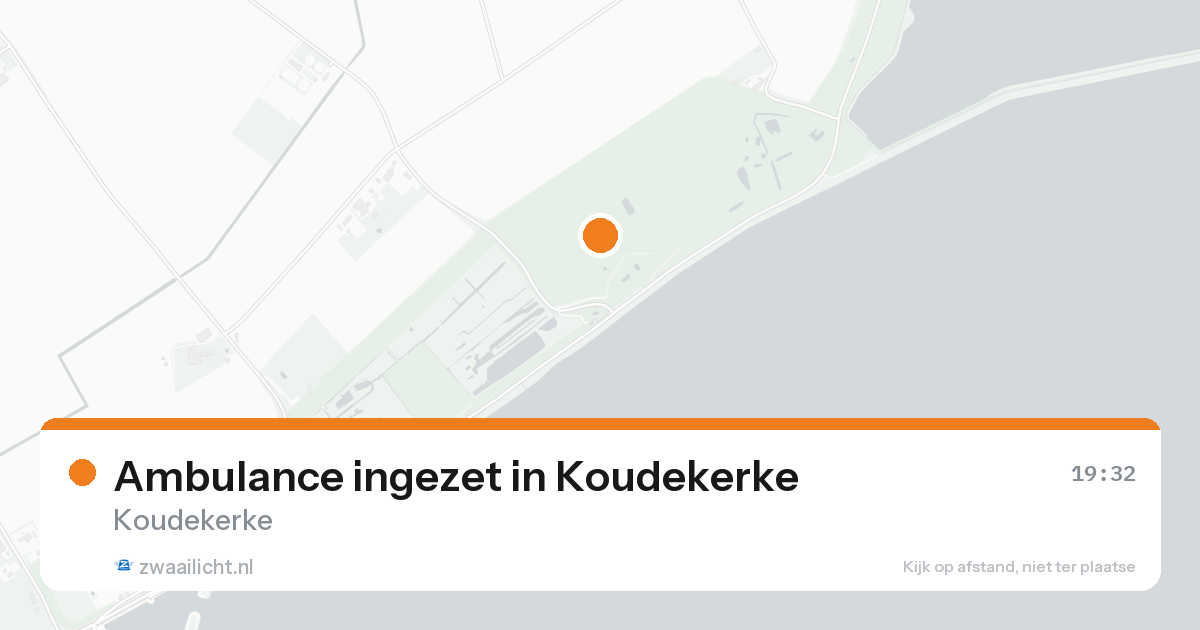 Ambulance ingezet in Koudekerke — 7 feb 2026