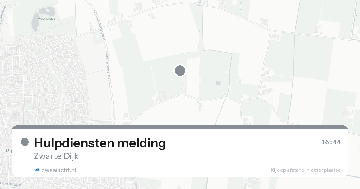 Hulpdiensten melding — 31 jan 2026