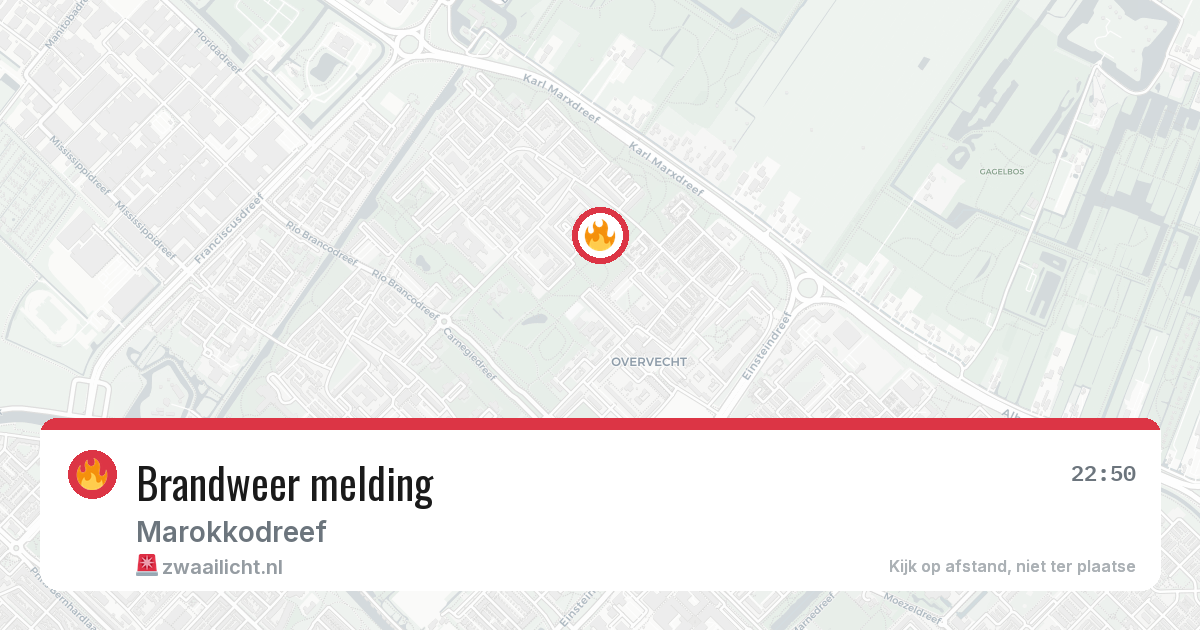 Brandweer melding — 19 jun 2026