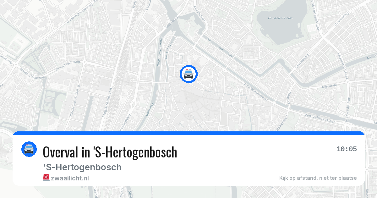Overval in 'S-Hertogenbosch — 25 jun 2026