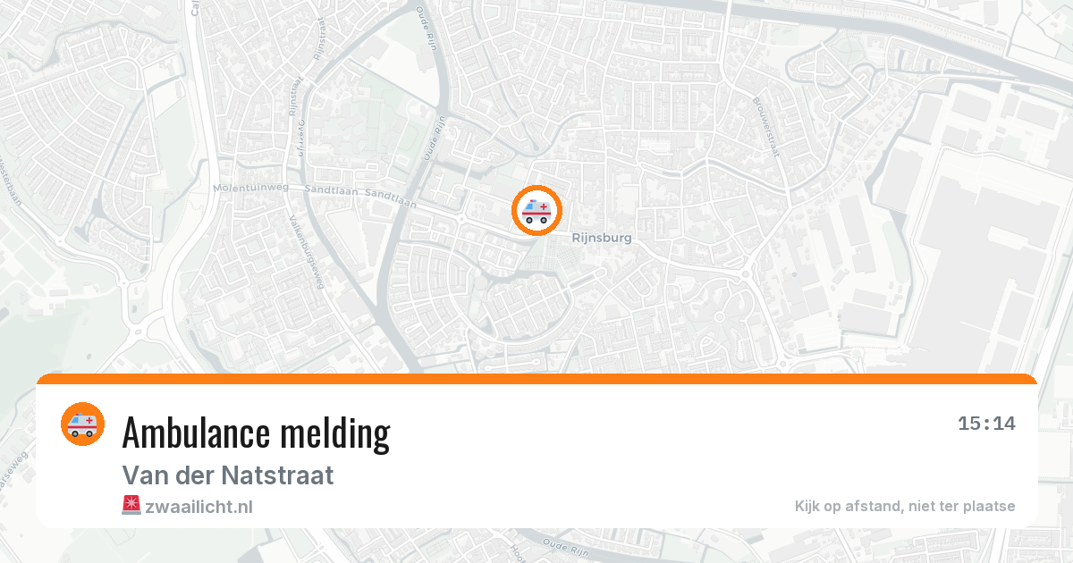 Ambulance melding — 11 apr 2026