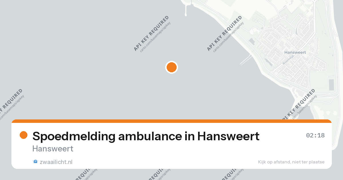 Spoedmelding ambulance in Hansweert — 26 aug 2026