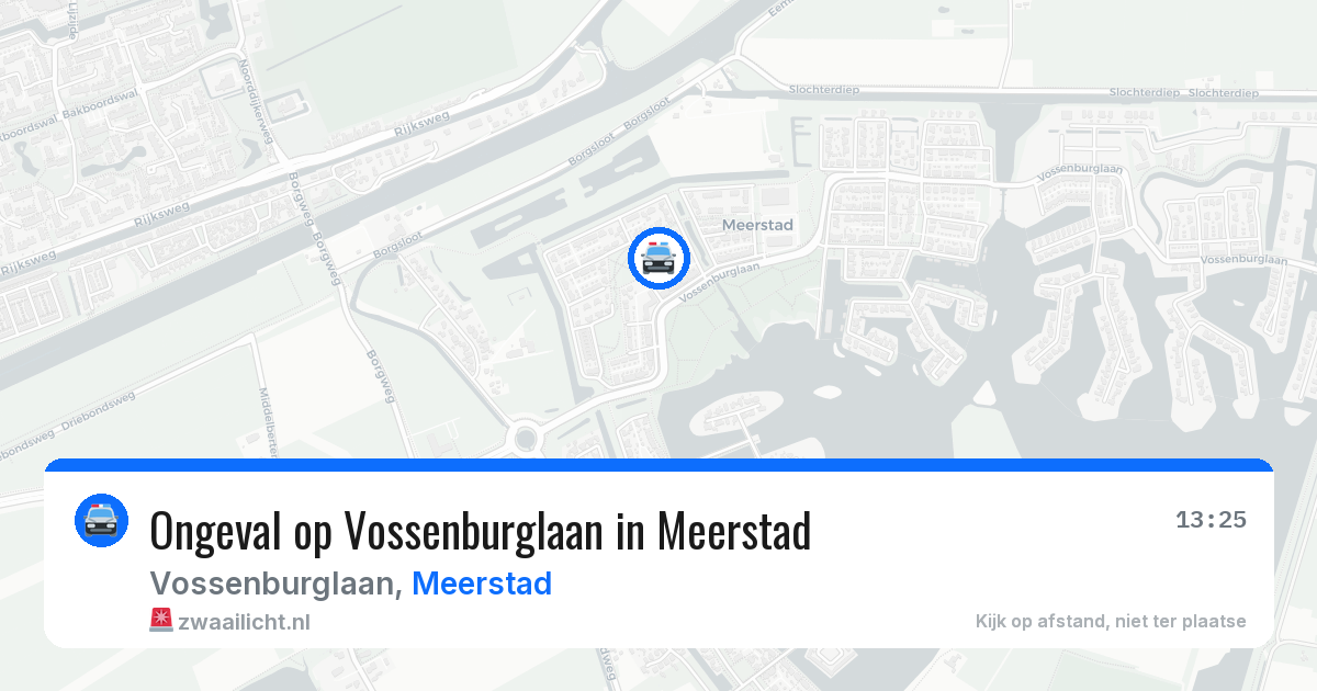 Ongeval op Vossenburglaan in Meerstad — 17 apr 2026