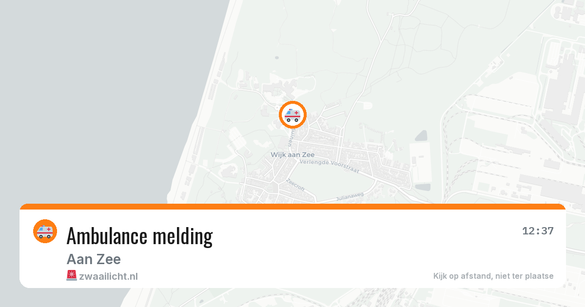 Ambulance melding — 23 feb 2026