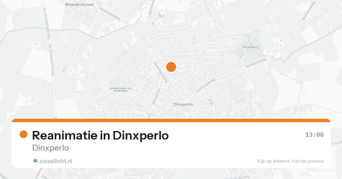 Reanimatie in Dinxperlo — 17 aug 2026