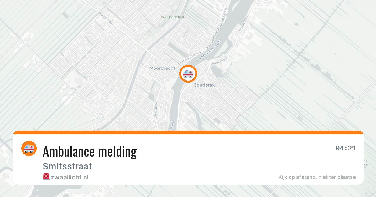 Ambulance melding — 28 apr 2026