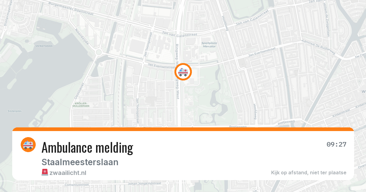Ambulance melding — 4 jul 2026