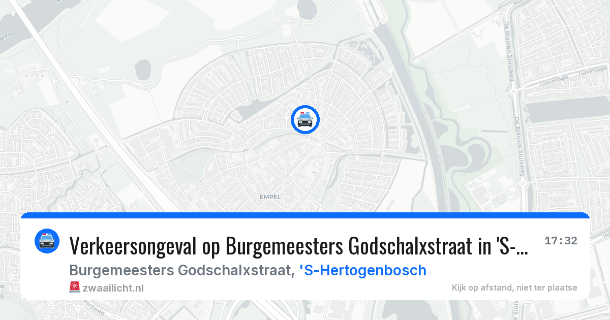 Verkeersongeval op Burgemeesters Godschalxstraat in 'S-Hertogenbosch — 15 jun 2026