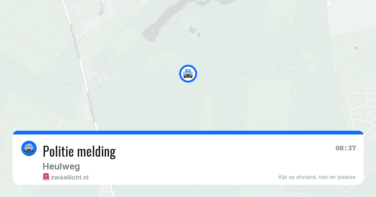 Politie melding — 23 apr 2026