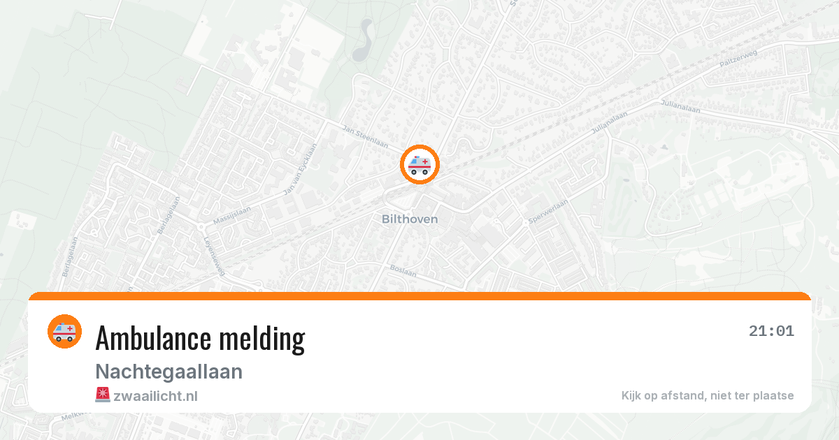Ambulance melding — 4 apr 2026
